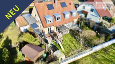 Ideal für die Familie: Massive Doppelhaushälfte mit schönem Gartengrundstück in Allersberg