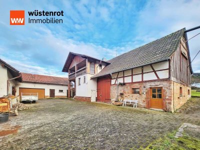 HAUS UND HOF UND PLATZ FÜR MACHER IN ROßBACH! EFH mit großem Grundstück, Landhausfeeling & Fachwerk!