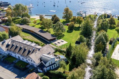 PREMIUM Wohnen am Mondsee - Seenähe - Haus im Haus - 270 m² Wohnfläche, Wintergarten, Eigengarten und Garage