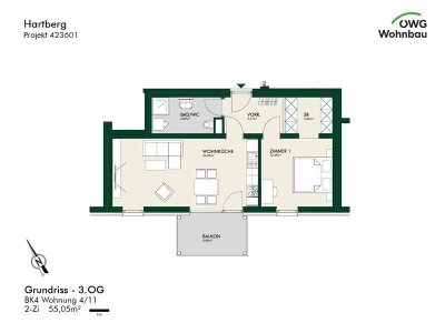 PROVISIONSFREI - Hartberg - geförderte Miete - 2 Zimmer