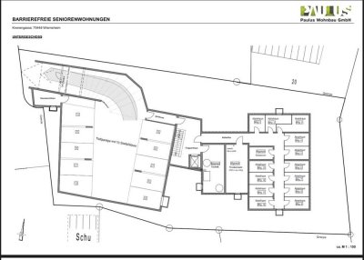 Exklusive, neuwertige 2,5-Zimmer-Terrassenwohnung mit Balkon und Einbauküche in Wiernsheim