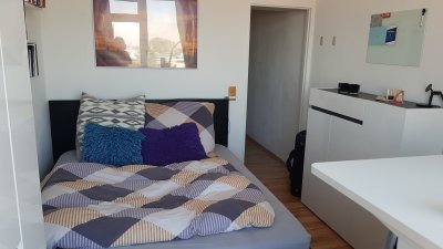 Appartment über den Dächern von Köln