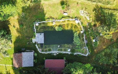 Einzigartiger Bauernhof mit Schwimmteich und Naturgrundstück – Luxus inmitten der Natur - Provisonsfrei