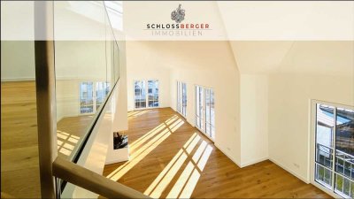 "EXKLUSIV": ZENTRALE, RUHIGE PENTHOUSE-MAISONETTE-WOHNUNG - HOHE DECKEN - AUFZUG - TERRASSE -TG