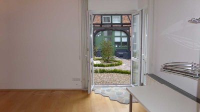 1-Zimmer Wohnung * PKW-Stellplatz * Eigentumsgrundstück * Terrasse * EBK * Kellerraum