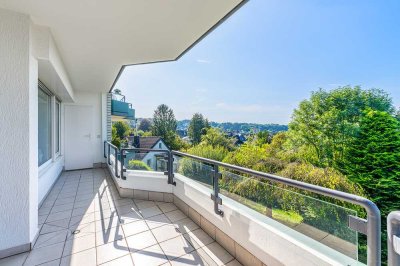 SOFORT VERFÜGBAR! Split-Level-Wohnung mit großer Loggia und Panoramablick