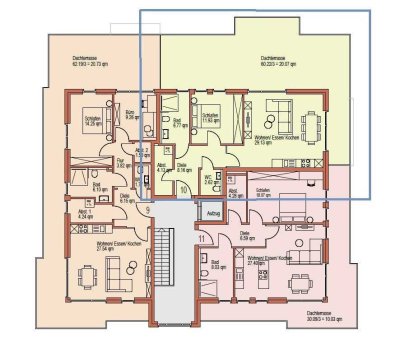 Wohnung mit großer Dachterrasse in zentraler Lage von Lünen