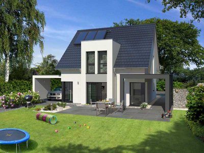 Energiesparhaus im Vorort von Gießen