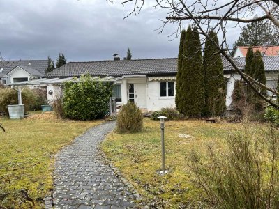 RARITÄT! ECKBUNGALOW  WOHNEN AUF EINER EBENE AUFSTOCKUNG MÖGLICH