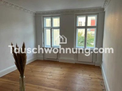 Tauschwohnung: 3 Zimmer im Bötzow-Kiez gegen Altbau Wohnung mit Balkon