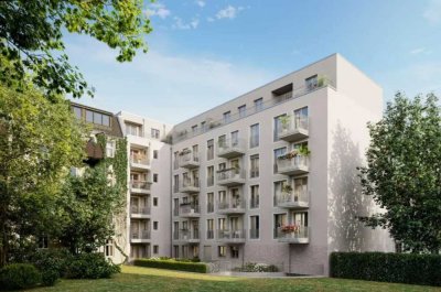 Moderne Neubauwohnung mit Einbauküche, Balkon und Tageslichtbad