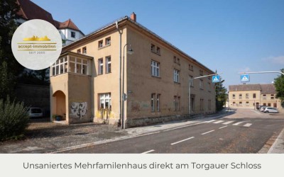 ** Unsaniertes MFH direkt am Torgauer Schloss **