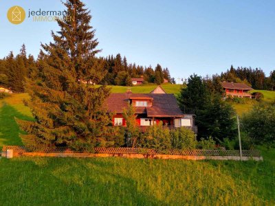 Dornbirn Richtung Bödele: ! NEUER PREIS ! Ferienhaus mit Seeblick!