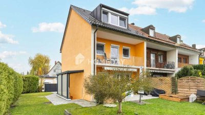 Attraktives Reihenendhaus mit 5 Zimmern, Terrasse und Garten in Landshut