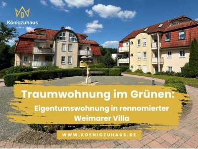 Traumwohnung im Grünen: Eigentumswohnung in renommierter Weimarer Villa