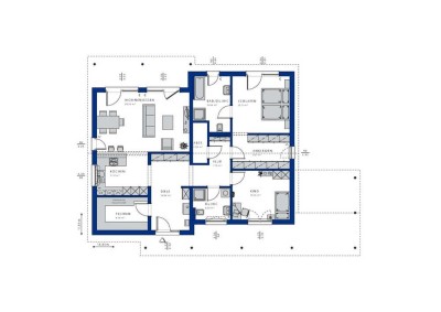 WOHNEN & LEBEN auf einer Ebene, verwirklichen SIE Ihren Bungalow Traum inkl. Baugrundstück mit U