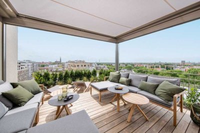 Eines der schönsten Penthouses Münchens mit einzigartigem Panoramablick über die Stadt