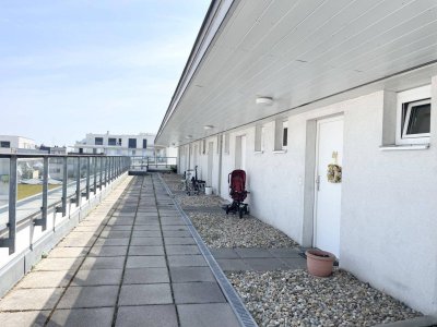 PROVISIONSFREI VOM EIGENTÜMER! NETTE 3-ZIMMER MAISONETTE-WOHNUNG MIT SÜDWEST LOGGIA UND TERRASSE NÄHE U3 SIMMERING!