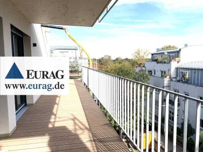 FÜ: Attraktive & helle 2-Zi-Wohnung mit großem Balkon, 2.OG, inkl. EBK, Aufzug + TG-Stellplatz