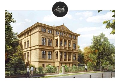 Villa Libri am Park Sanssouci - Luxuriöse 7-Zi.-Wohnung mit 2 Stellplätzen, Küche + Einbauschränken