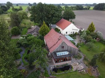 Traumhafter Resthof mit 3,5 Hektar Alleinlage Pferdehof Hof Bauernhof