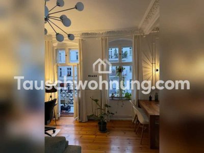 Tauschwohnung: Wunderschöne Altbauwohnung im Kollwitzkiez