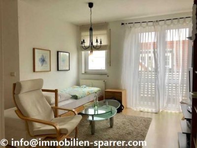 Schönes 2-Zimmer-Apartment mit Balkon, voll möbliert