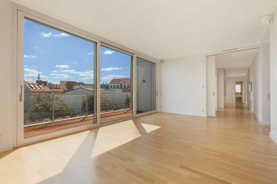 Exklusives Penthouse in Toplage von Prenzlauer Berg im beliebten Quartier von Marthashof