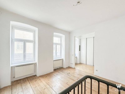 Exklusive 4-Zimmer-Maisonette-Wohnung in ruhiger Innenhoflage im beliebten 7. Bezirk von Wien!