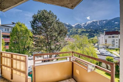 Schwaz: Gepflegte 2-Zimmer-Wohnung mit Balkon, Kellerabteil und Tiefgaragenstellplatz