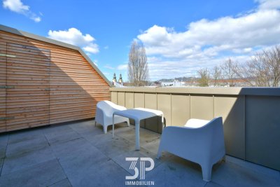 LINZ Zentrum: Urbanes Loft mit Dachterrasse und Garten