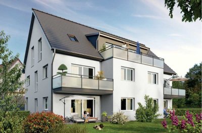 Neubau in Reutlingen Betzingen 1-Zi. im Obergeschoss mit Balkon