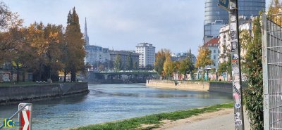 Urbanes Wohnen, ruhige 3 Zimmer Altbau Wohnung nächst Donaukanal