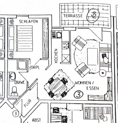 Attraktive,  EG-Wohnung in ruhiger Wohnlage Hockenheims