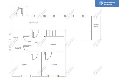 Familienfreundliche 4-Zimmer-Wohnung mit Balkon und Garten