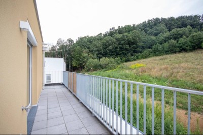 ERSTBEZUG: schöne Dachterrassenwohnung mit Garage