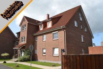 3 Zimmer-Maisonette-Wohnung mit Balkon u. Pkw-Stellplatz in Sackgassenendlage in Heide, Kreis Dithm.