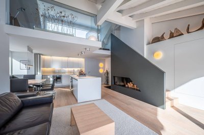 Dachgeschoss-Loft Wohnung in Kitzbühel