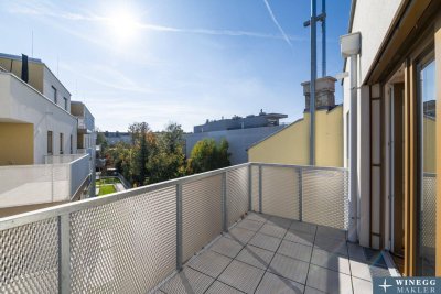 PROVISIONSFREI! Helle 2-Zimmer-Wohnung mit Schrankraum, Balkon, Bad mit Fenster