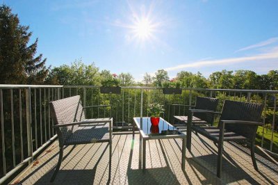 Traumwohnung in Bestlage in Weißenborn mit Luxus-EBK. Großer Balkon. PKW-Stellplatz.