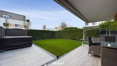 Moderne Gartenwohnung in Top Lage mit Whirlpool