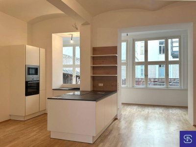 Provisionsfrei: Repräsentativer 160m² Altbau-Erstbezug mit Einbauküche &amp; Terrasse - 1090 Wien