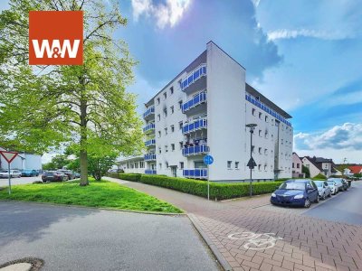 IHRE WOHNUNG FÜR JETZT ODER SPÄTER! 3-ZKB, 1. OG, Garage, EBK, Loggia, zentrumsnah und vermietet!