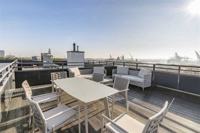 Einzigartiges Penthouse mit Dachterrasse und Blick über die gesamte Stadt.