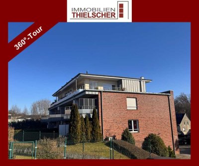 Exklusive 3-Zimmer-Penthousewohnung mit großer Sonnenterrasse und Garage in ruhiger Lage von Übach