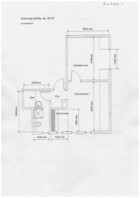 Stilvolle 2-Zimmer-Wohnung in Haltern am See