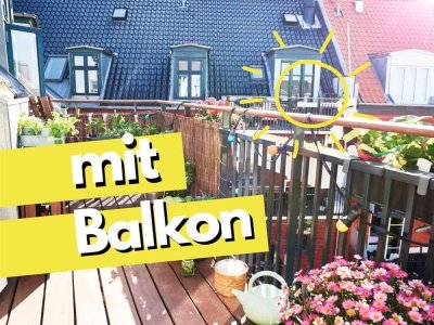 4 Raum Wohnung mit Balkon