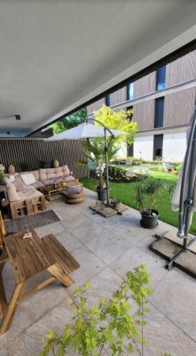 Neubau 3-Zimmer-Erdgeschosswohnung mit Terrasse und Garten in Pfaffenhofen a. d. Ilm!