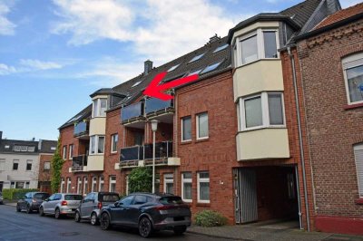 Charmante Maisonettewohnung mit Balkon in beliebter, ruhiger Citylage von 41334 Nettetal-Lobberich