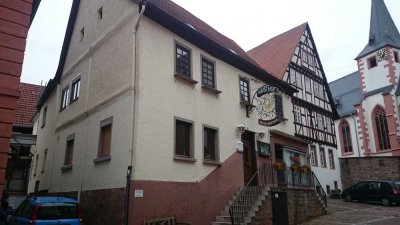 Wohn - und Geschäftshaus mit viel Fläche im Zentrum von Neckarsteinach